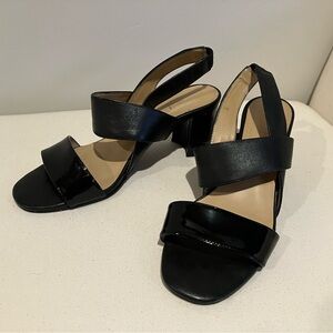 Neiman Marcus size 7 block heel sandal